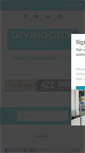 Mobile Screenshot of givingcityaustin.com